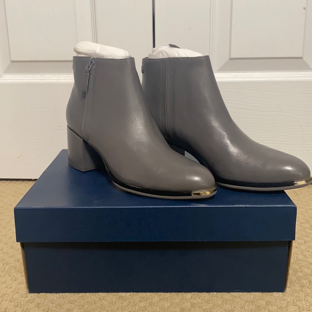Cole Haan 9 1/2 Grey Booties